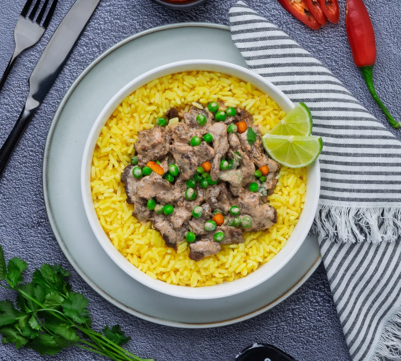 Gele rijst - Beef Curry [BULK]